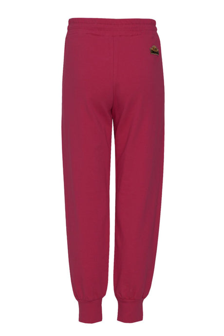 Pantaloni jogger in cotone felpato con dettagli Geo Classic