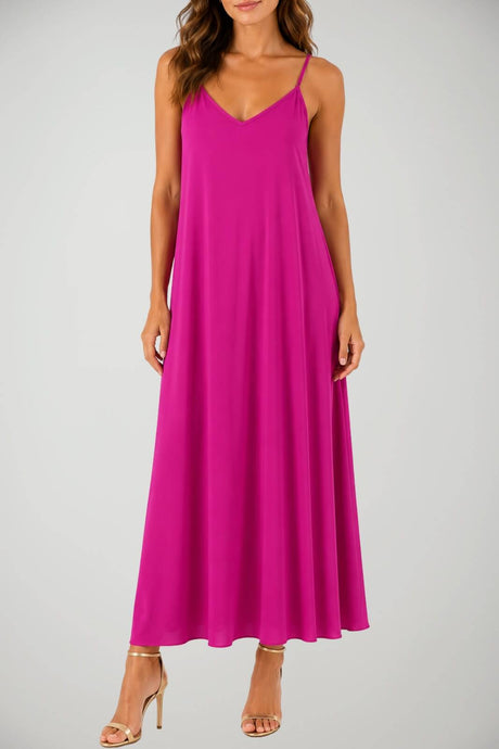 Angela Davis Abito Donna in Satin