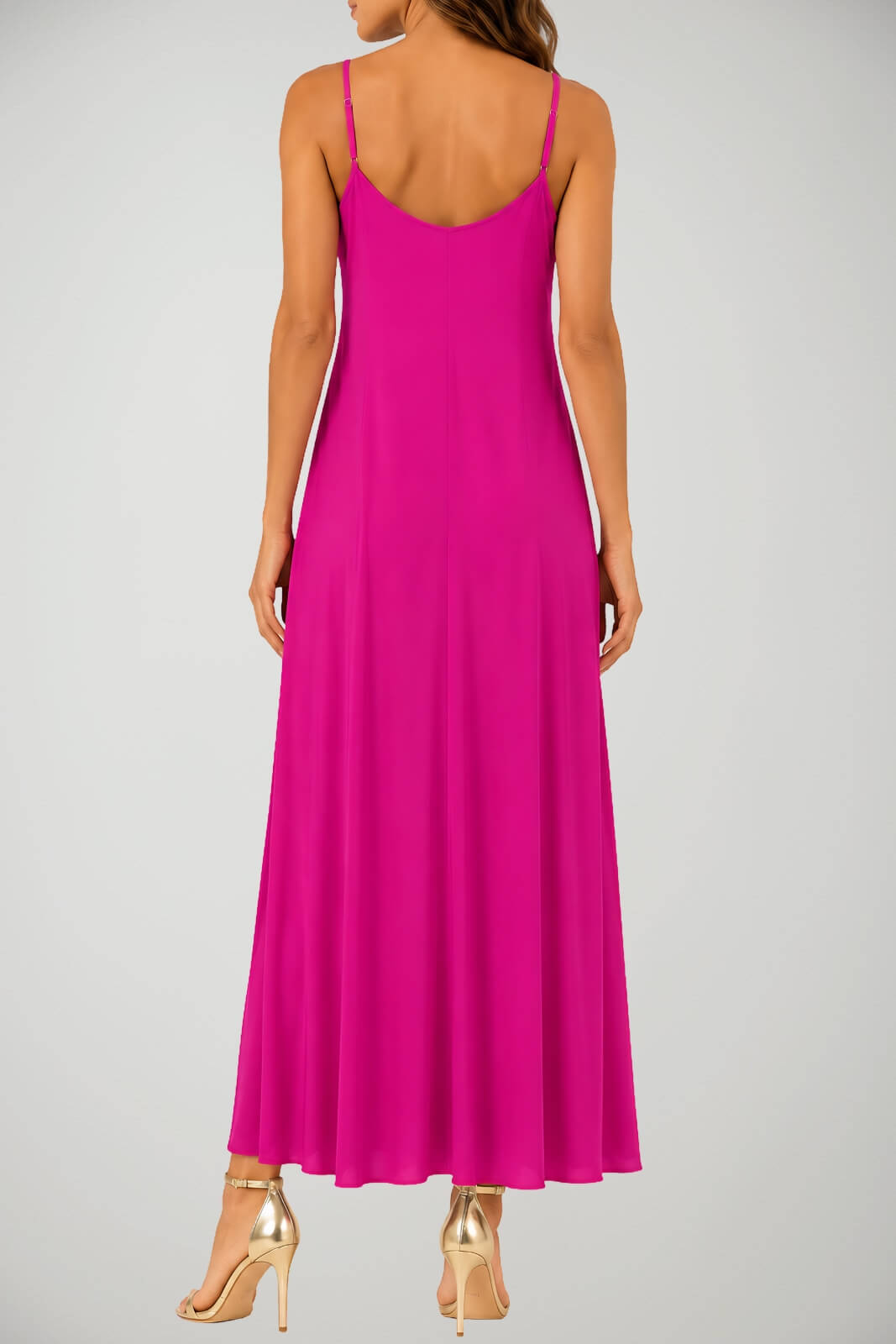 Angela Davis Abito Donna in Satin