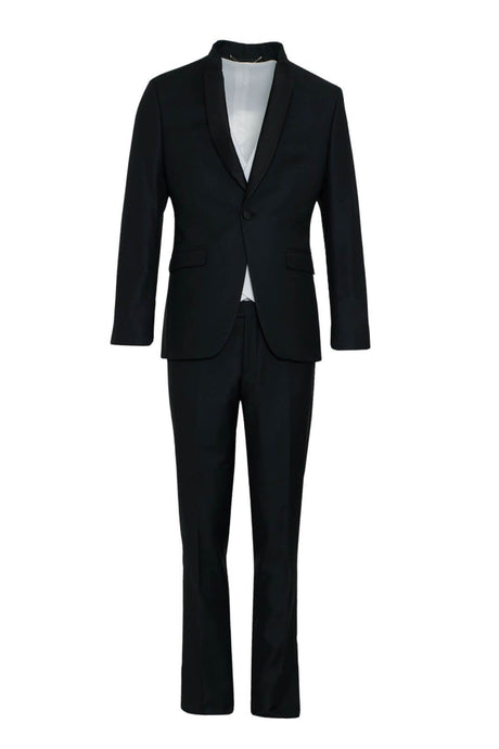 Abito da uomo Angelo Toma monopetto micro lavorazione fronte