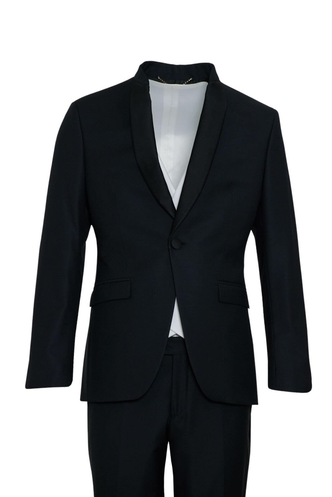 Abito da uomo Angelo Toma monopetto micro lavorazione fronte 1