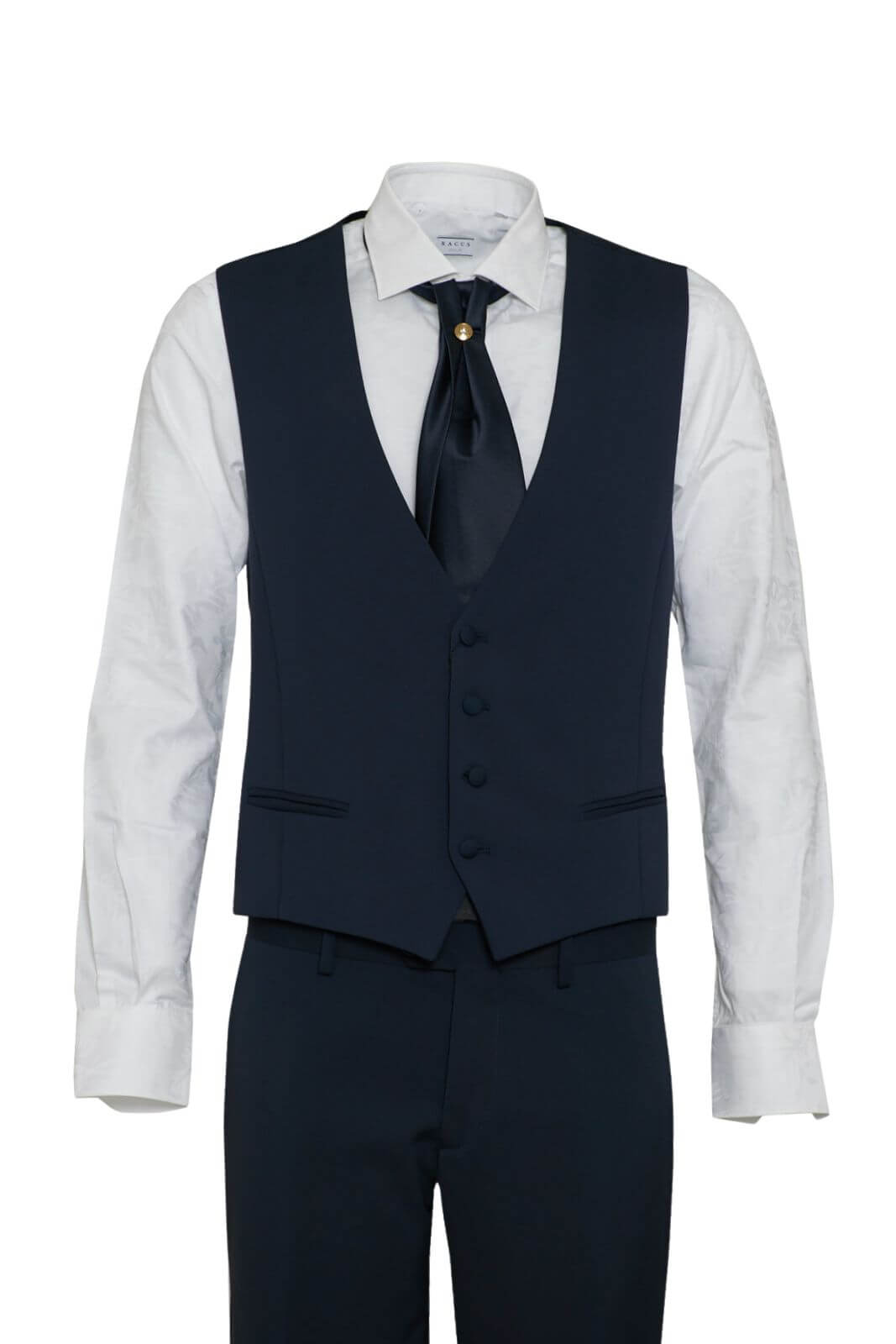 Abito uomo Angelo Toma damascato fronte 2