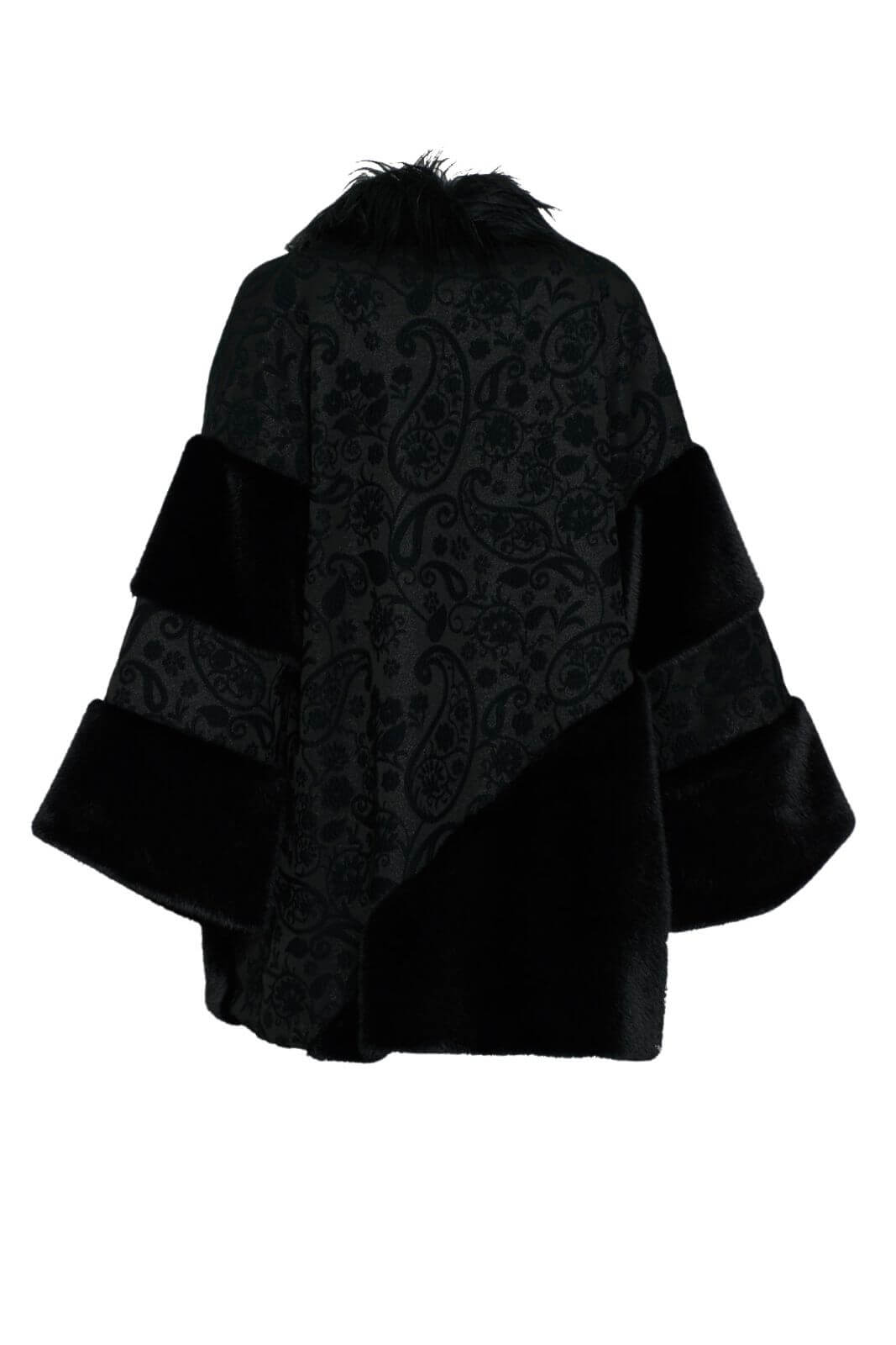 Cappotto Any Faux Fur da donna con pelliccia ecologica retro