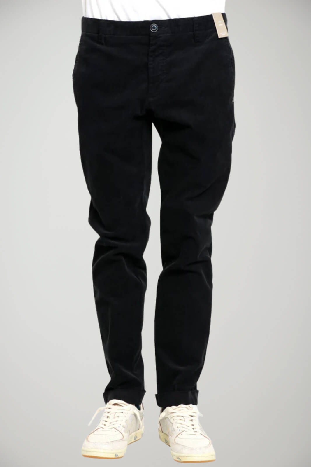 Pantaloni da uomo in velluto Atpco Sasa fronte 1