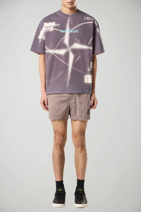 Pantalones cortos para hombre Stone Island NYLON METAL IN ECONYL