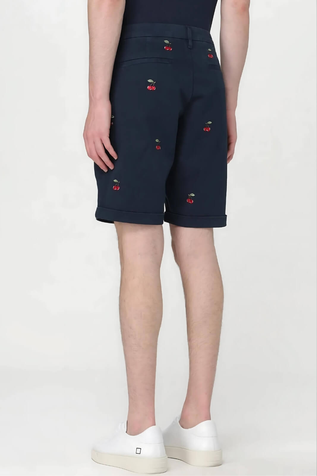 Bermudas Sun68 para hombre con patrón bordado chino