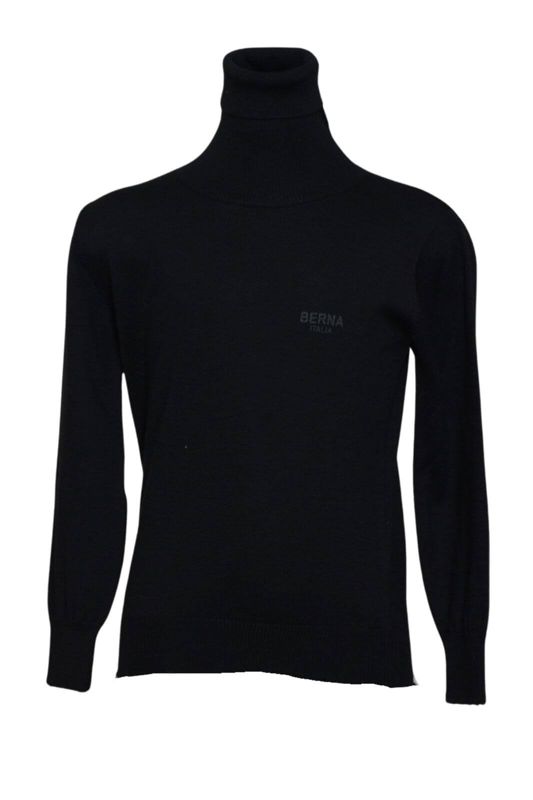 Jersey de cuello alto monocromático para bebé Bern