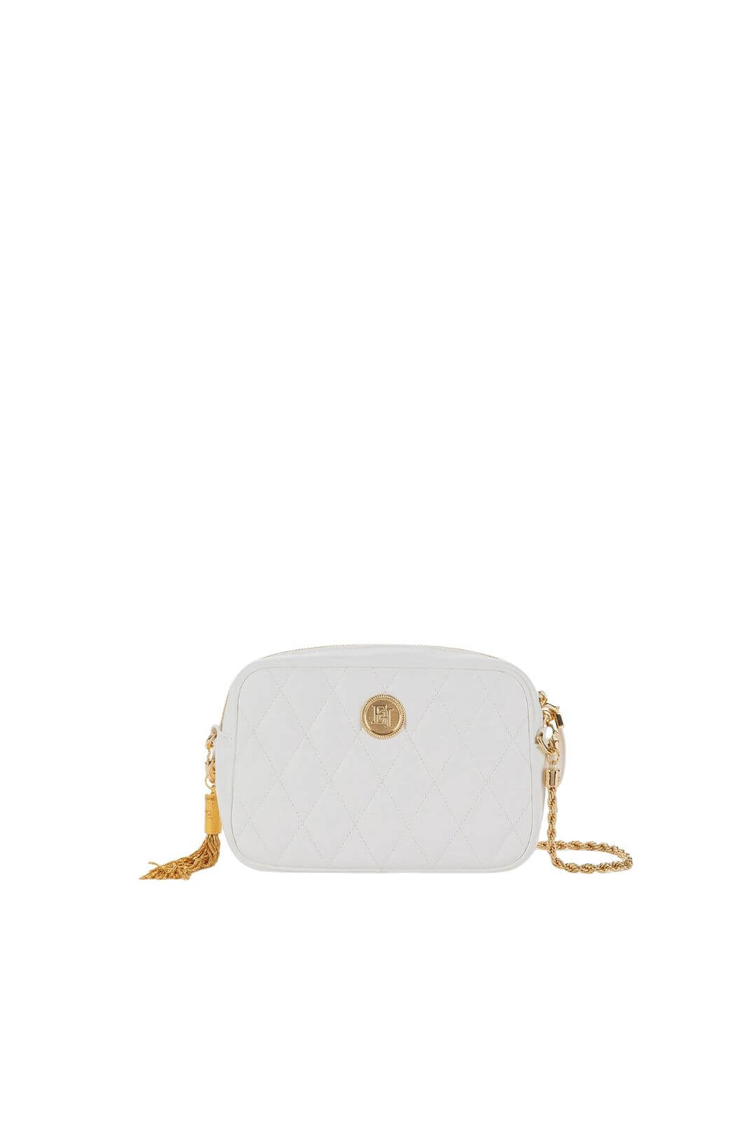 Elisabetta Franchi borsa donna piccola matelassé con tracolla