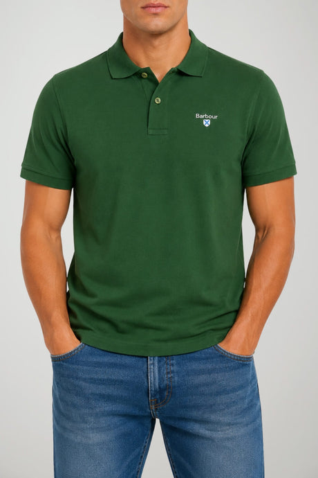 Barbour Polo Uomo in Piquet