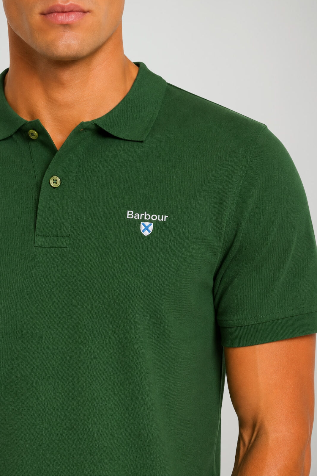 Barbour Polo Uomo in Piquet