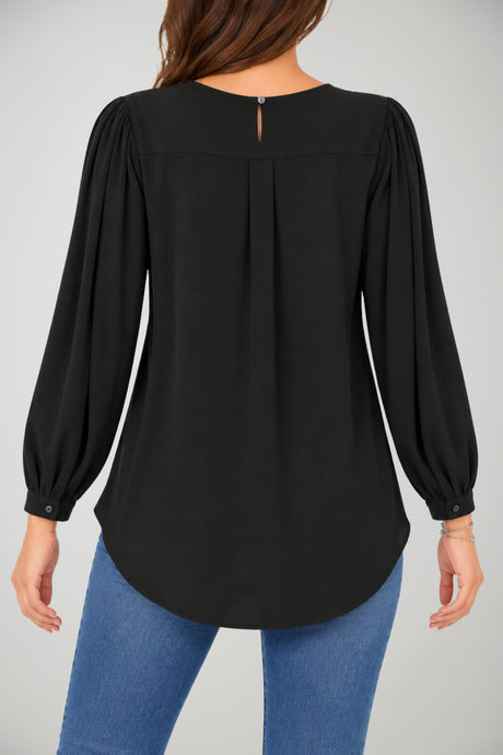 Beatrice Blusa Donna con Fondo Irregolare