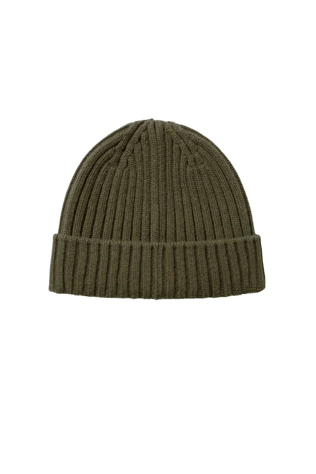 Belstaff Cappello Uomo in lana a coste / Kaki
