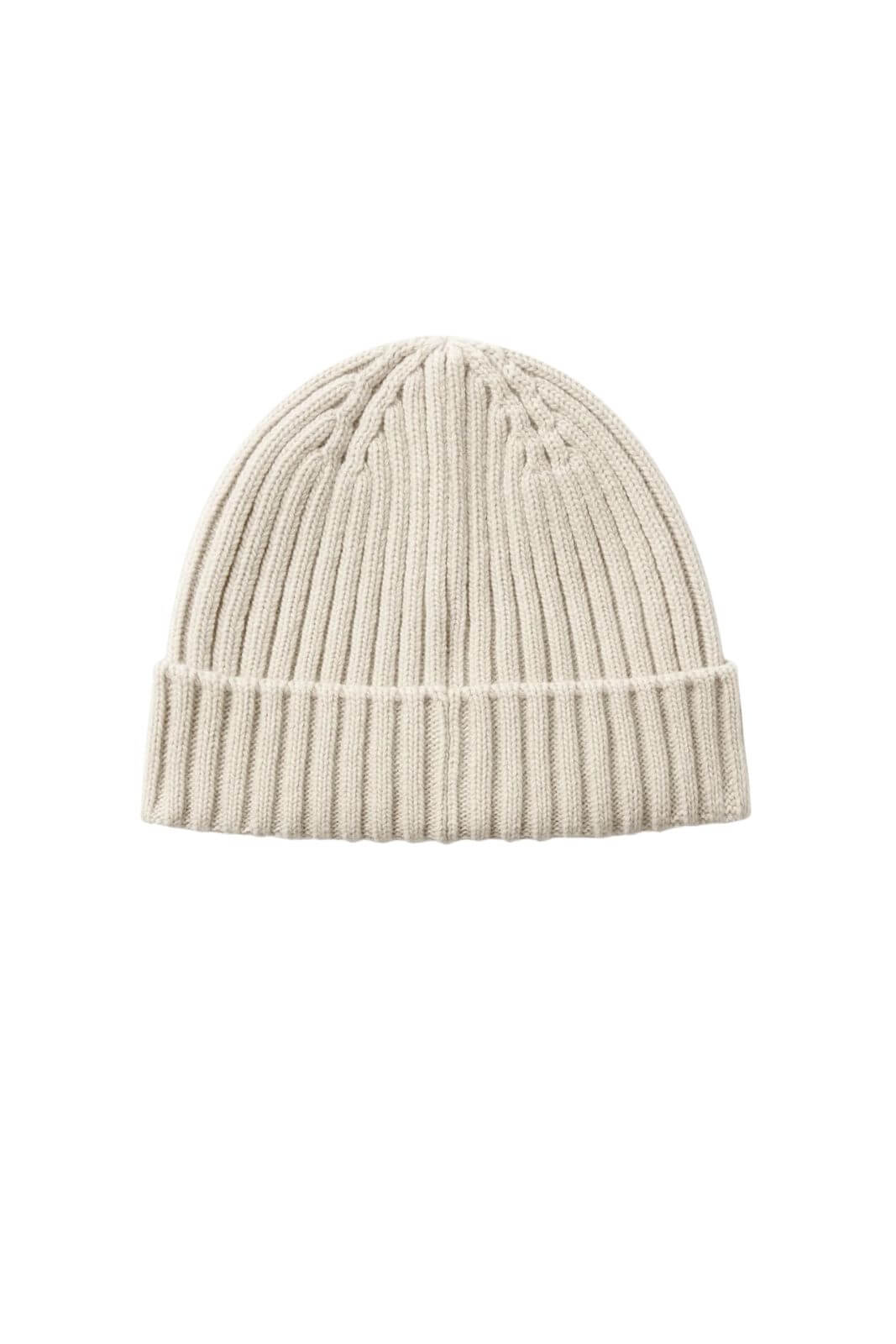 Belstaff Cappello Uomo in lana a coste / Pietra