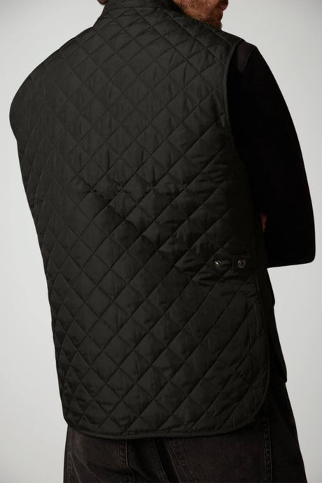 Belstaff Gilet Uomo trapuntato Relaxed fit / Nero