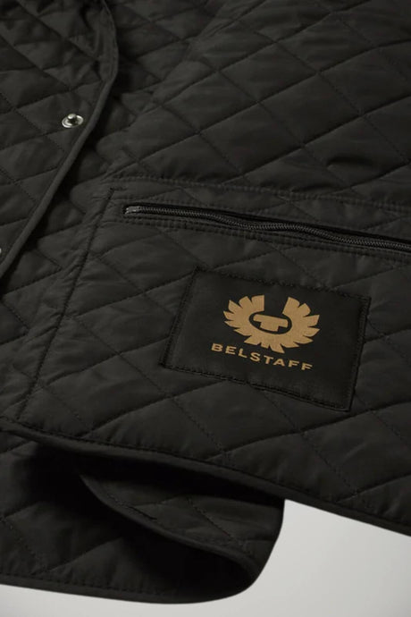 Belstaff Gilet Uomo trapuntato Relaxed fit / Nero