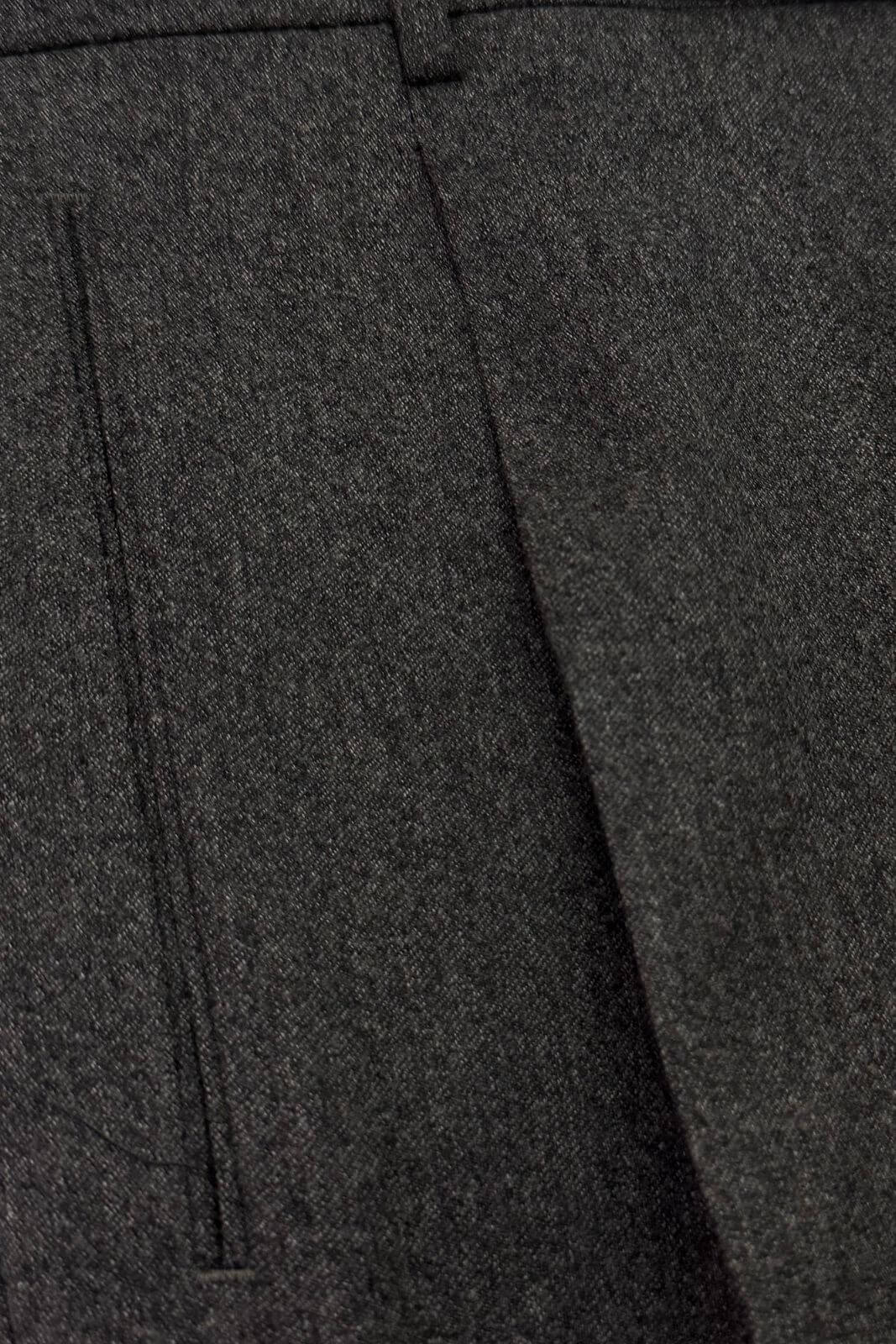Berwich Pantaloni Uomo in lana con pences / Grigio