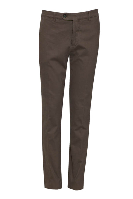 Pantaloni da uomo Berwich chino fronte fango