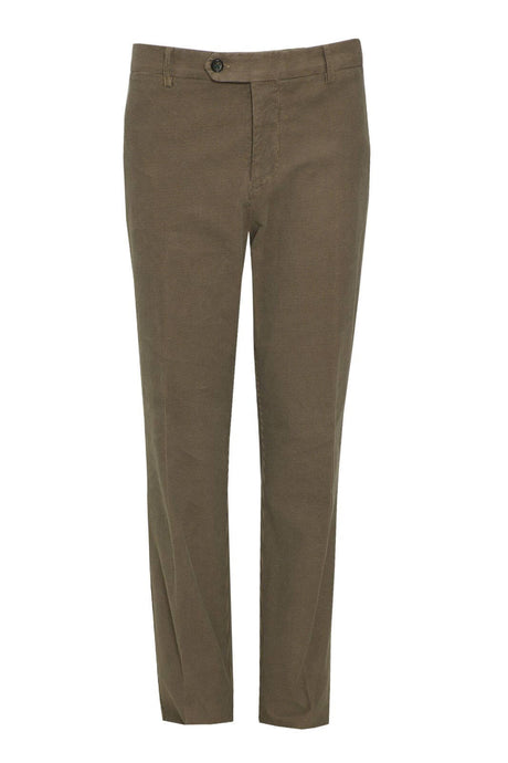 Pantaloni uomo Berwich in micro lavorazione fronte