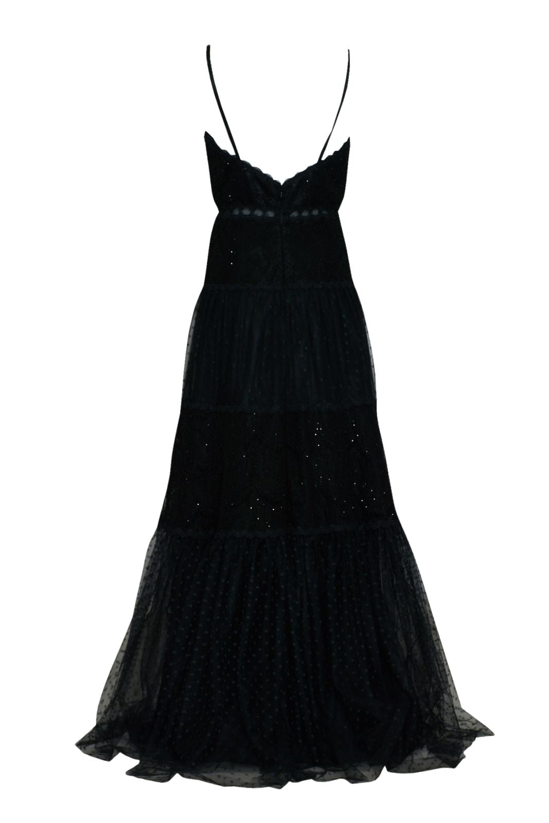 Bianca Brandi abito donna in pizzo e tulle