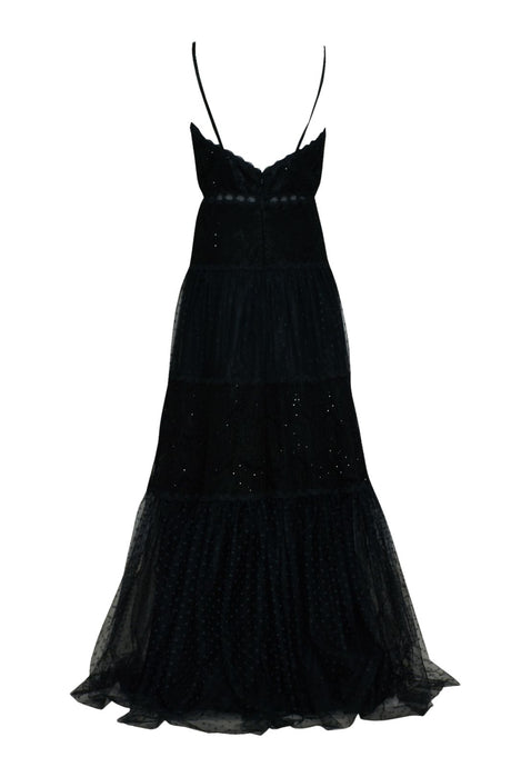 Bianca Brandi abito donna in pizzo e tulle