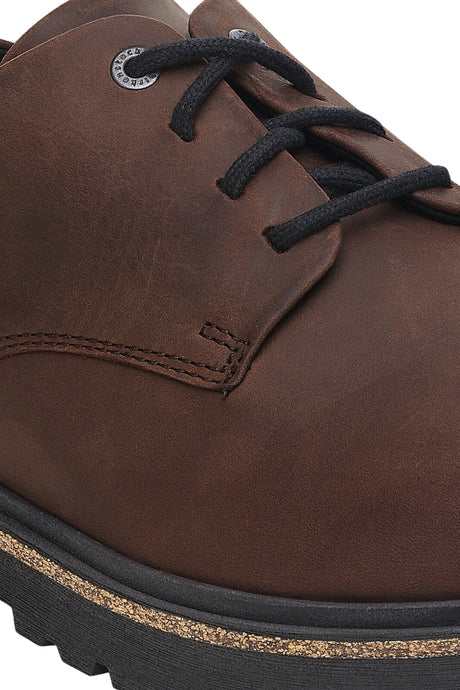 Birkenstock Scarpe Uomo Highwood Lace Low in Pelle