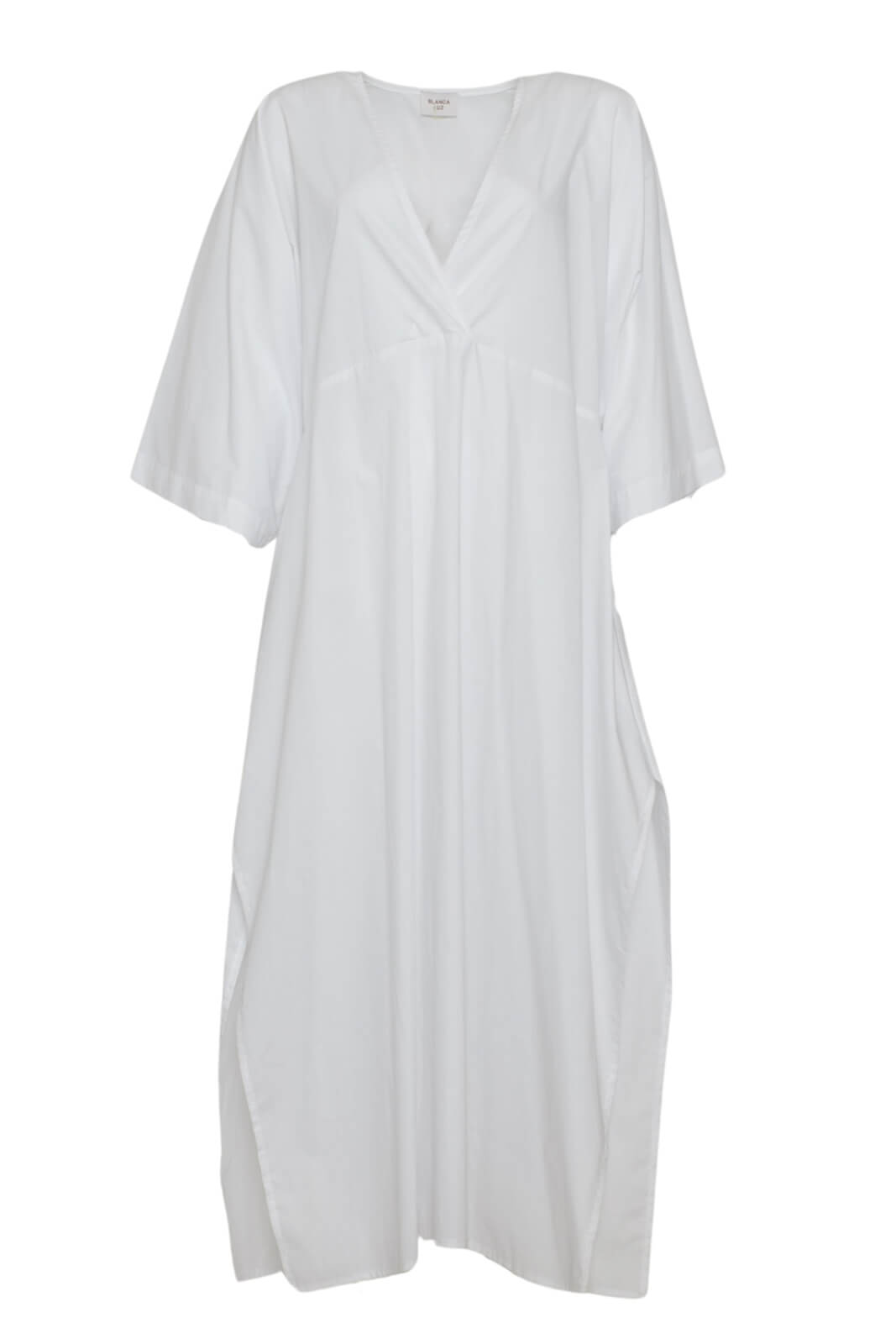 Blanca Luz Abito Donna bianco cotone fronte
