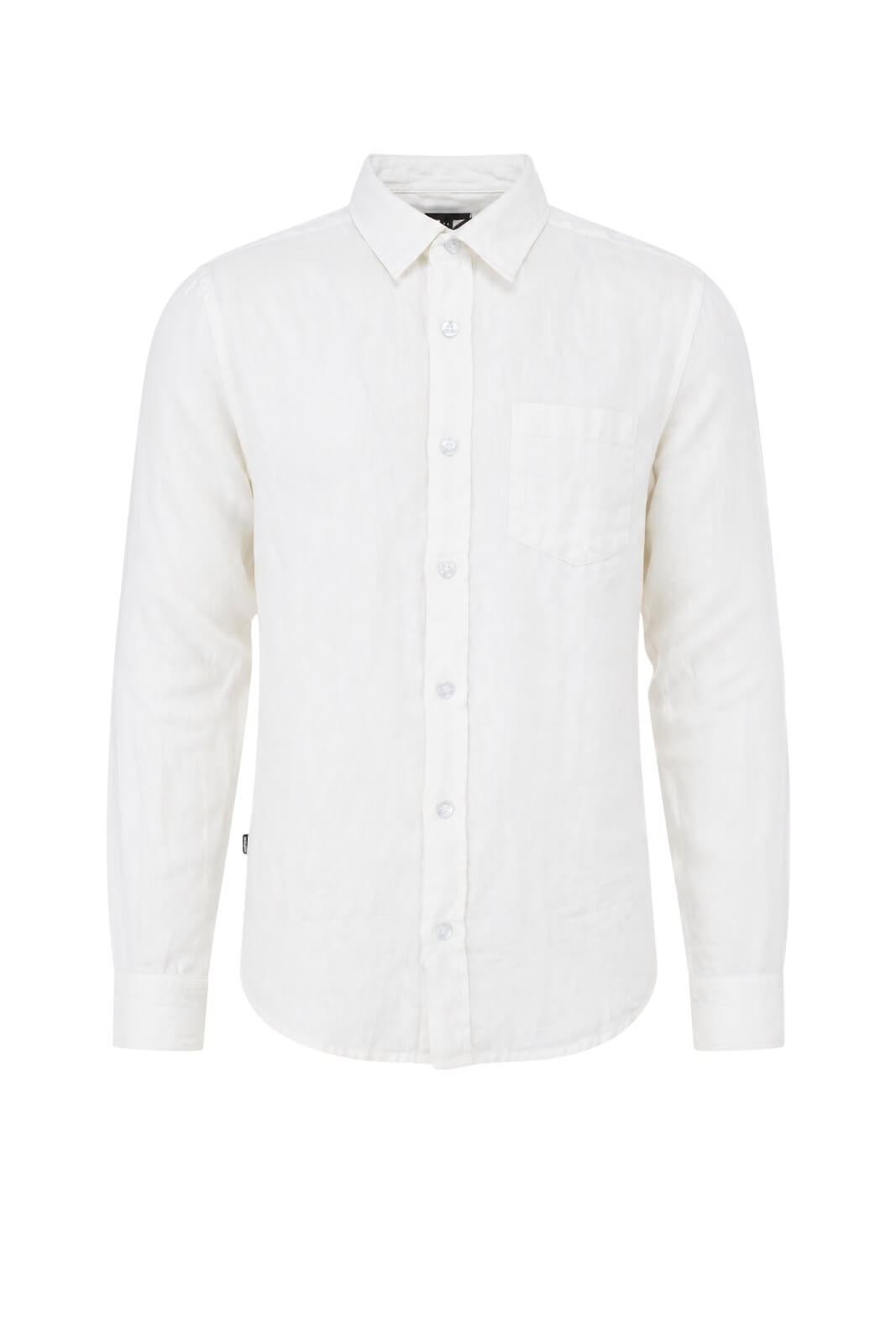 Blauer Camicia Uomo Lino Swan
