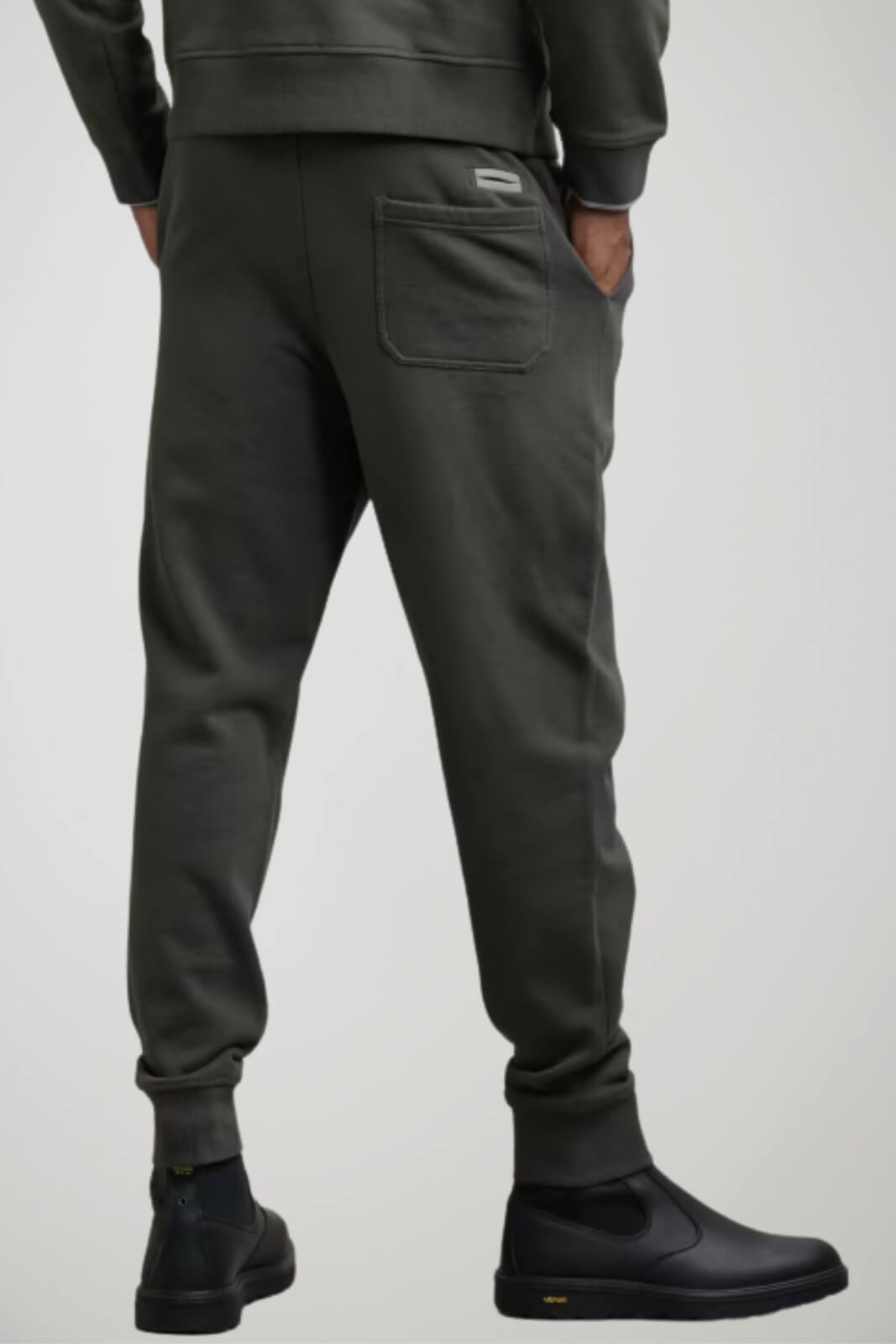 Blauer Jogger Uomo in Cotone