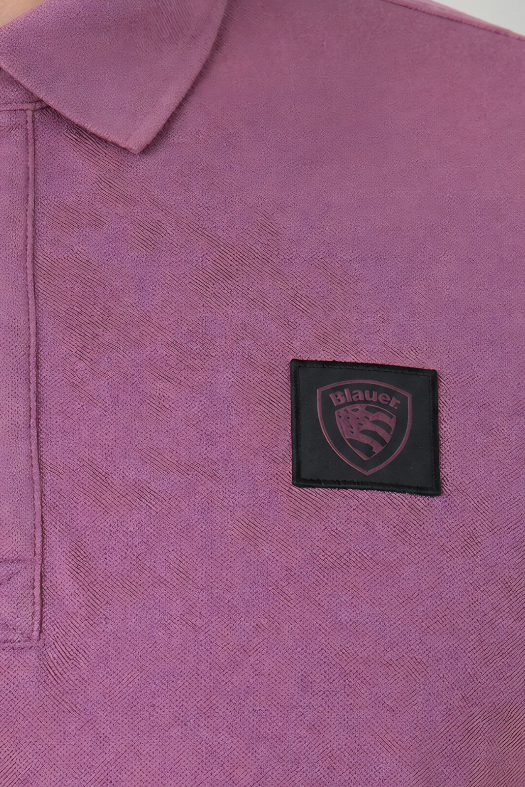 Blauer Polo Uomo Alban Piquet
