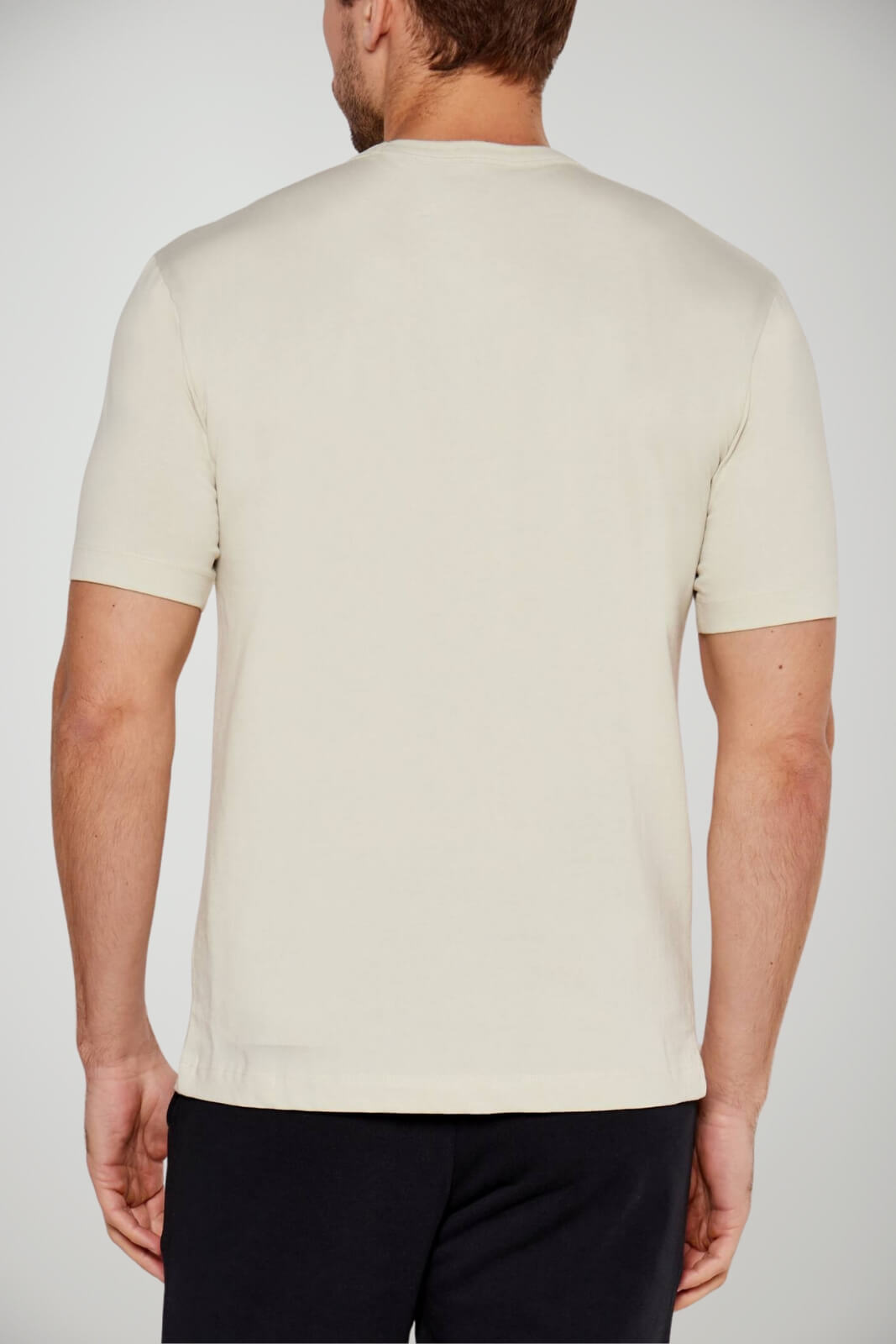 T-Shirt maniche corte uomo Blauer con stampa retro