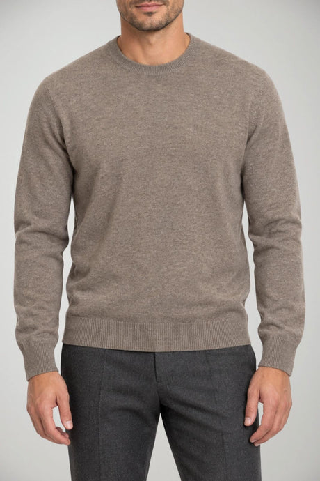 Blu Cashmere Maglia Uomo in cashmere / Nocciola