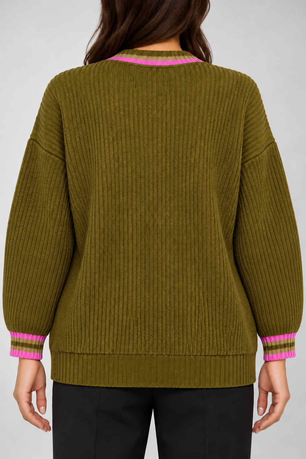 Brand Unique Cardigan Donna Scollo a V Profondo