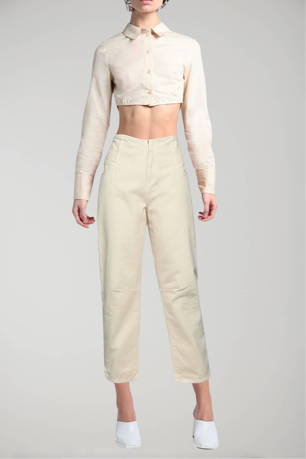 Brand Unique jeans donna tapered