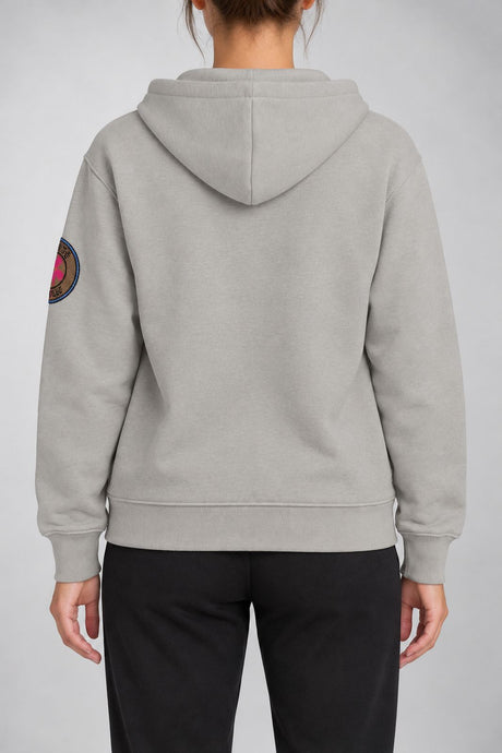 Brand Unique Felpa Donna full zip con perline