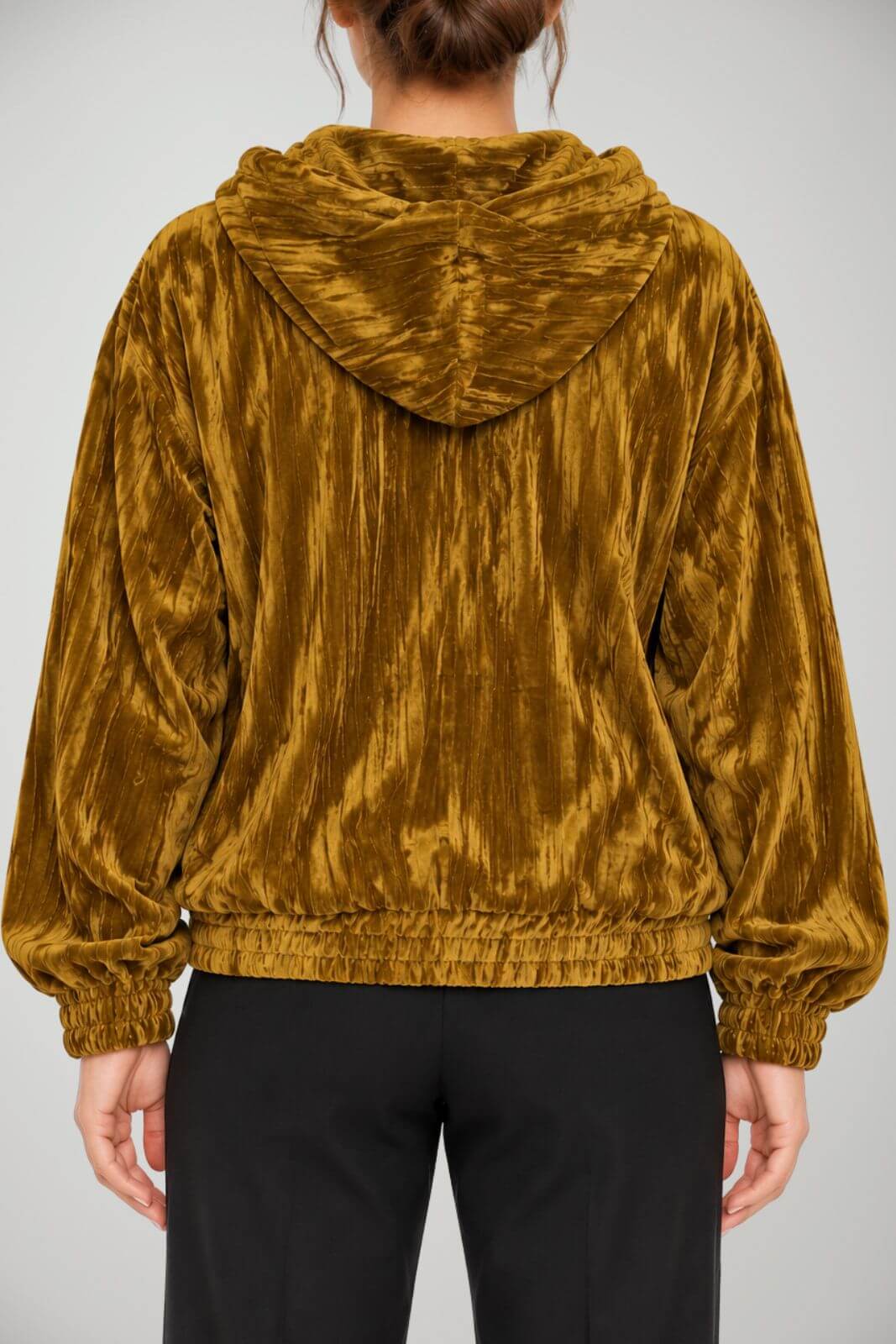 Brand Unique Felpa Donna Cappuccio in Ciniglia