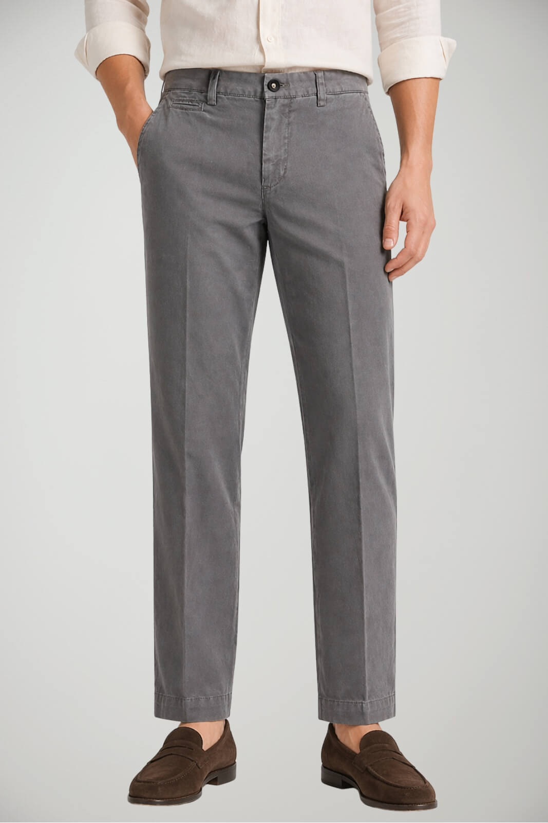 Pantaloni da uomo Briglia modello chino