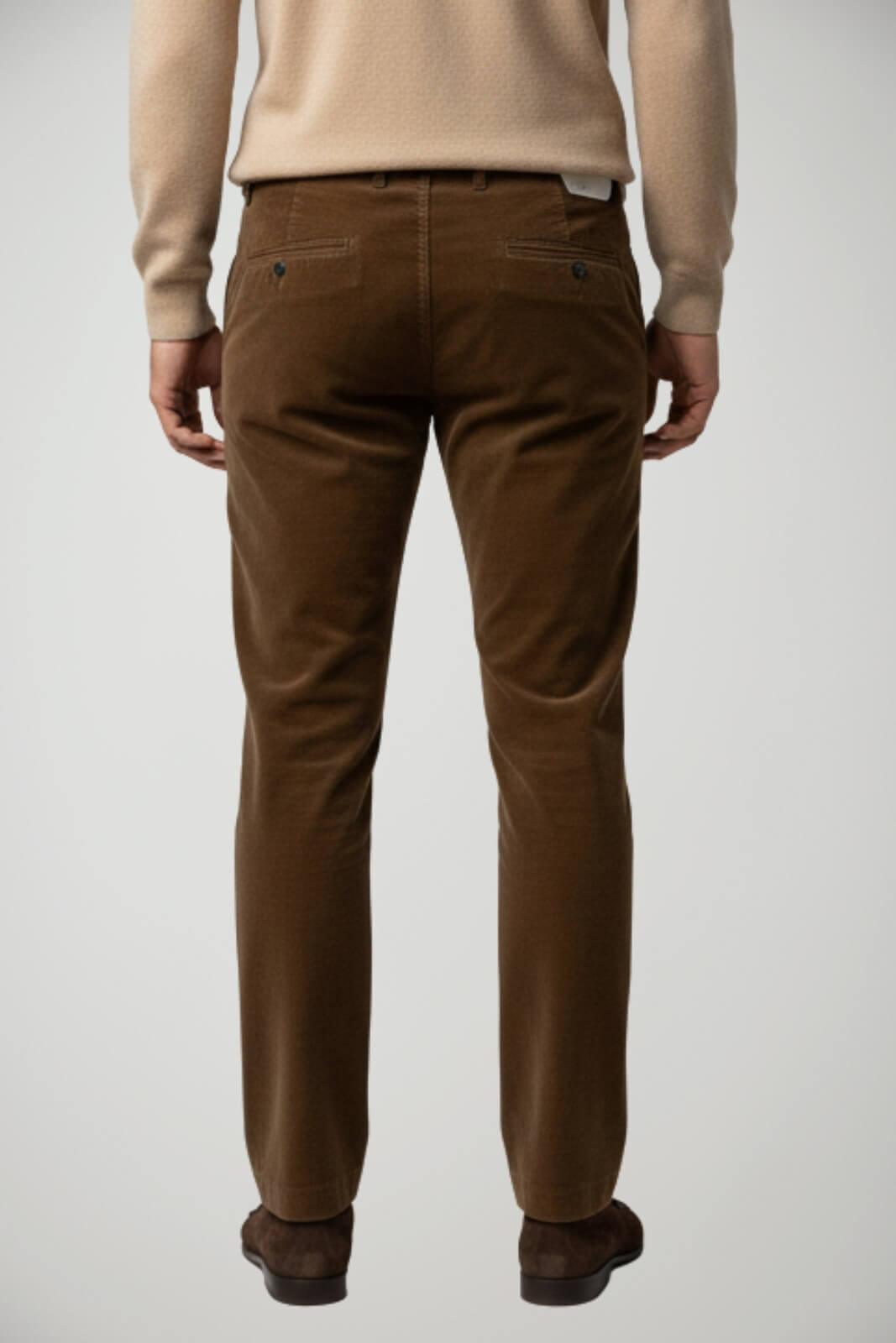 Pantaloni da uomo Briglia in velluto