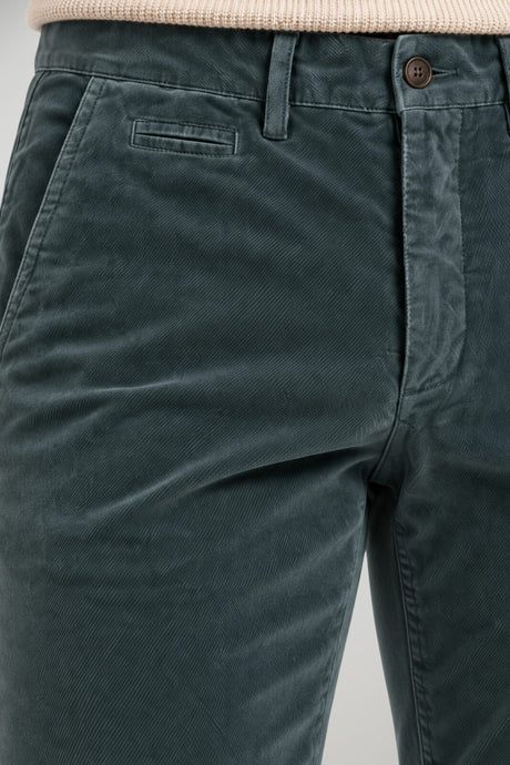 Briglia 1949 men's slim fit velvet chinos