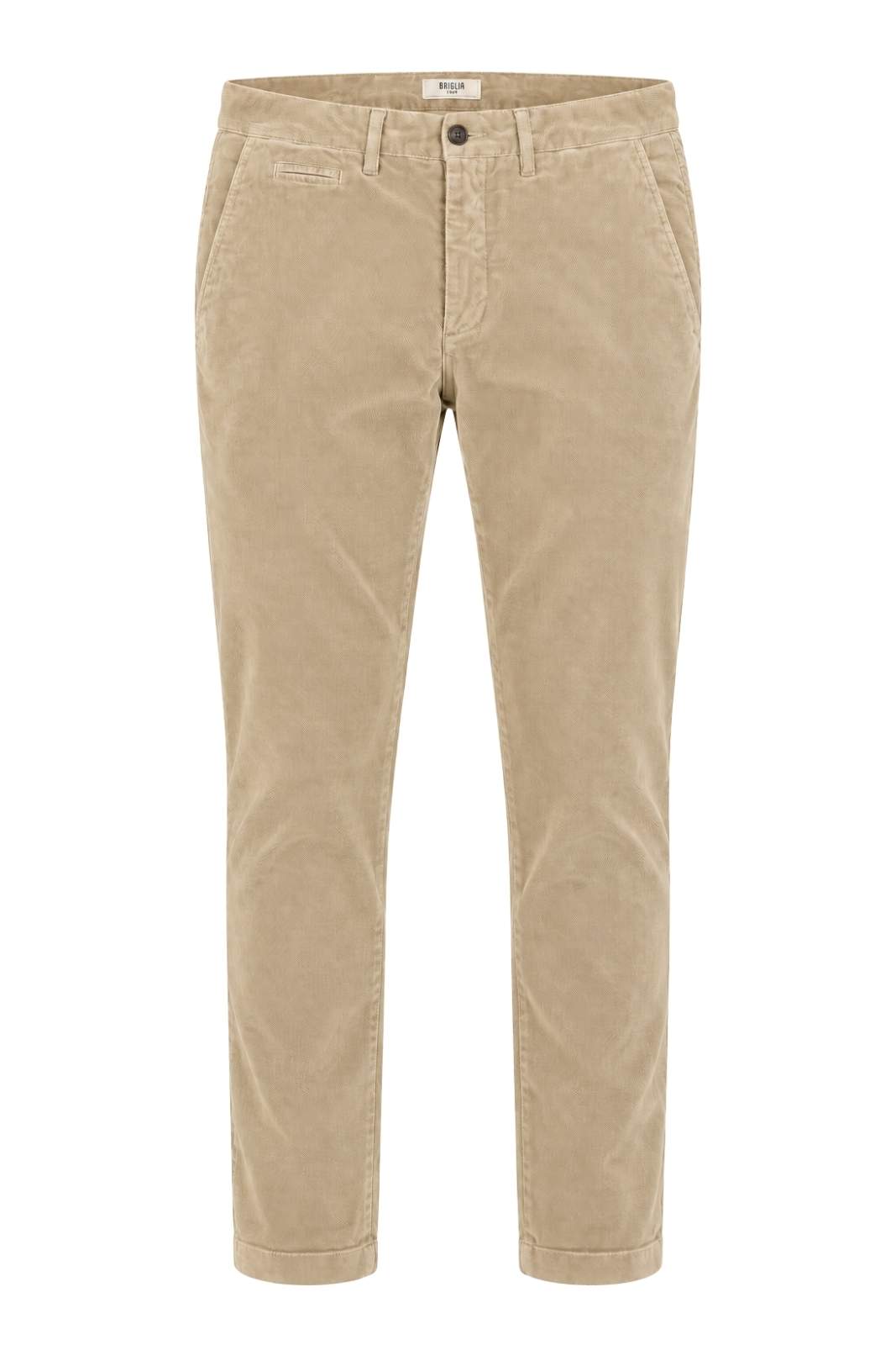 Briglia 1949 Pantaloni Uomo Chino in Velluto Slim Fit