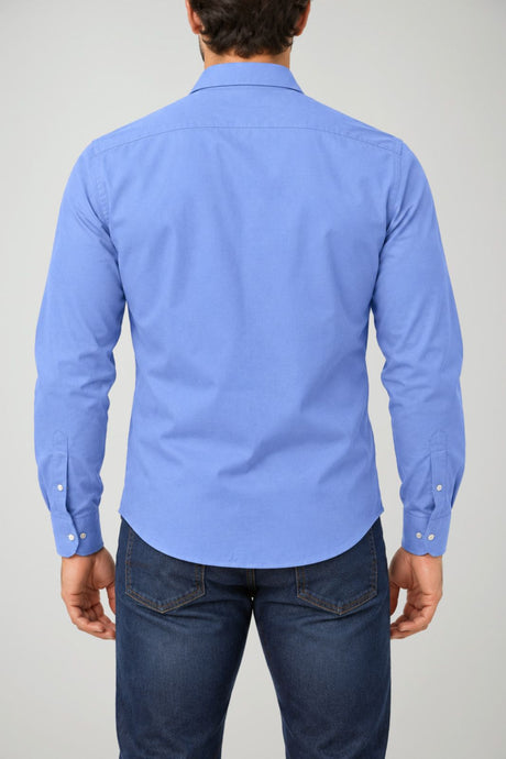 Brooksfield Camicia Uomo Oxford Slim Fit