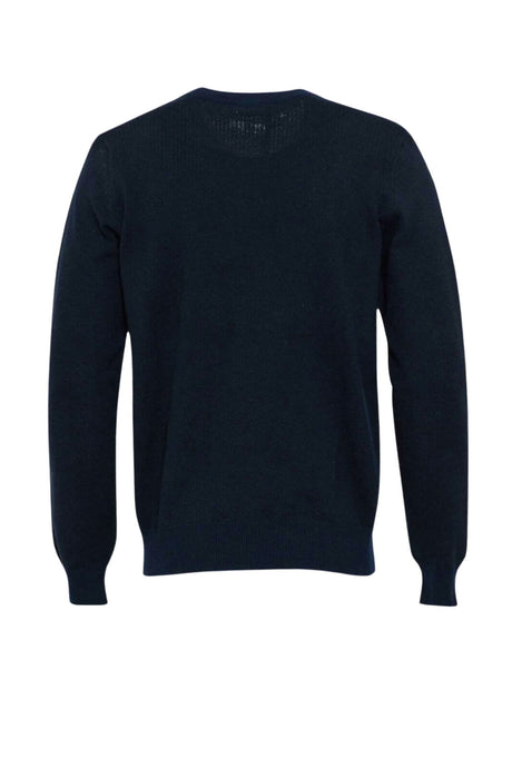 Maglione uomo Brooksfield a girocollo in lana retro