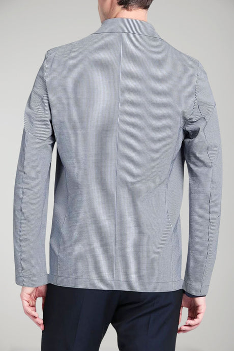 Harris Wharf London Men's Coolmax Seersucker Jacket