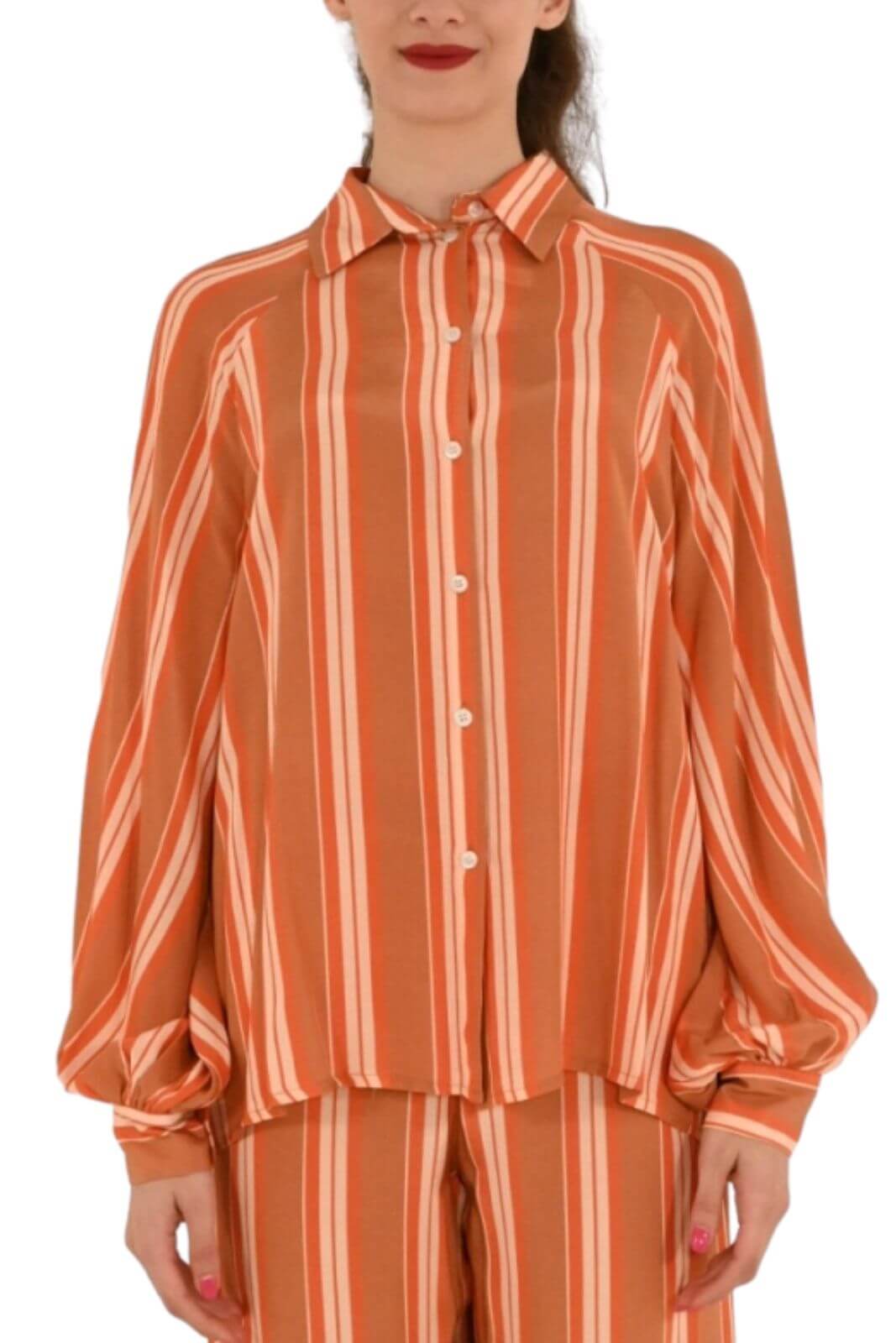 Dixie Camicia Donna rigata multicolor