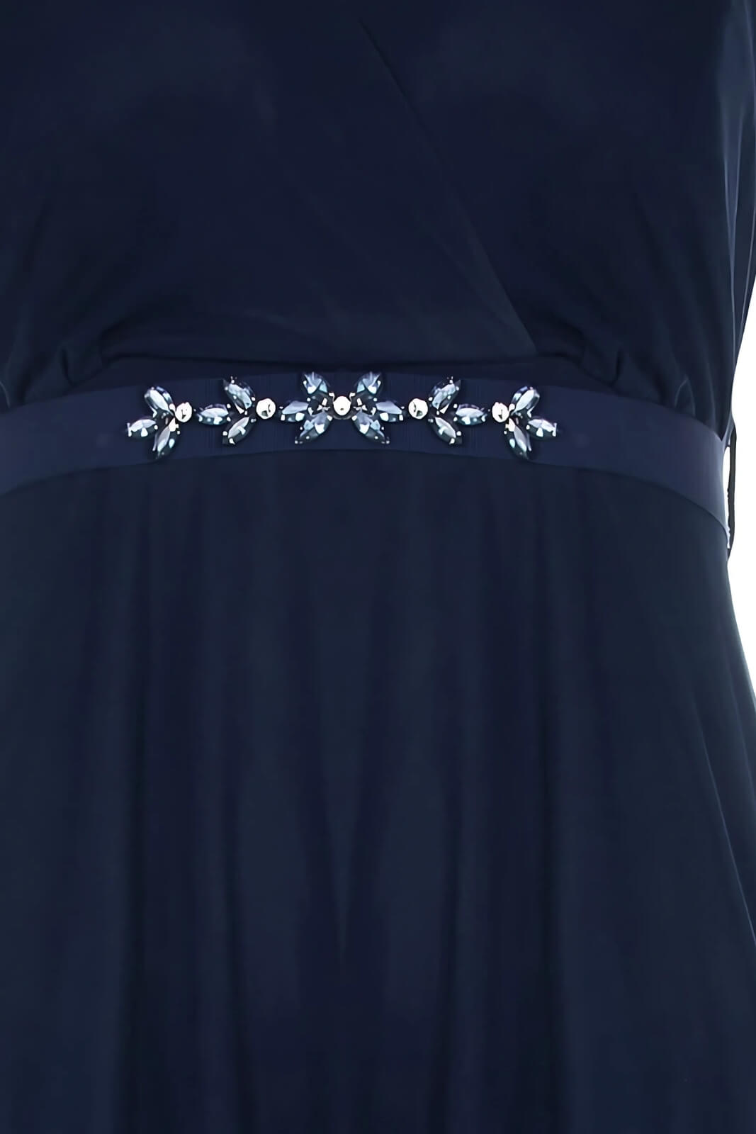 Rinascimento Abito Donna con cinturino in gemme e strass