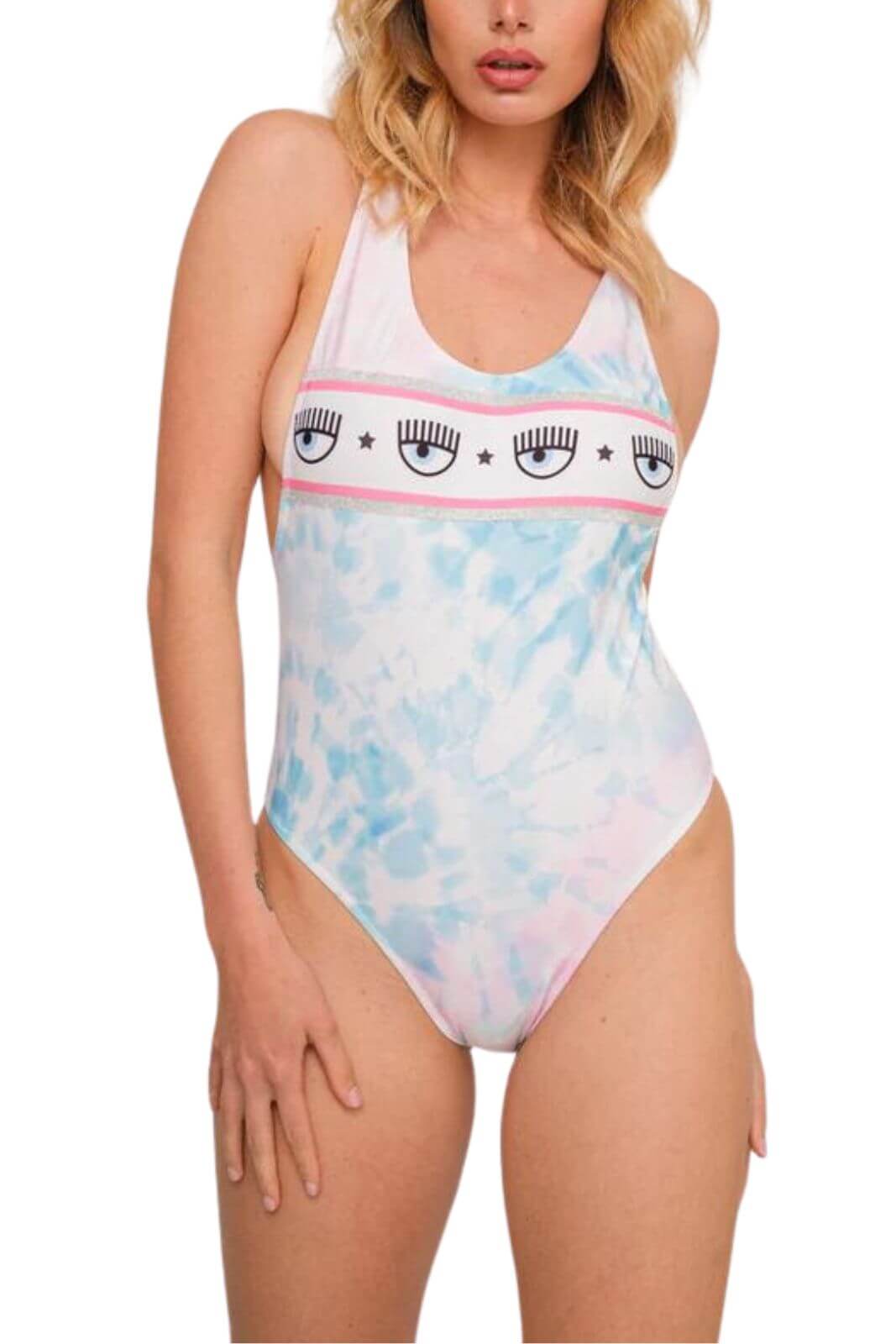Chiara Ferragni Costume Donna tie dye