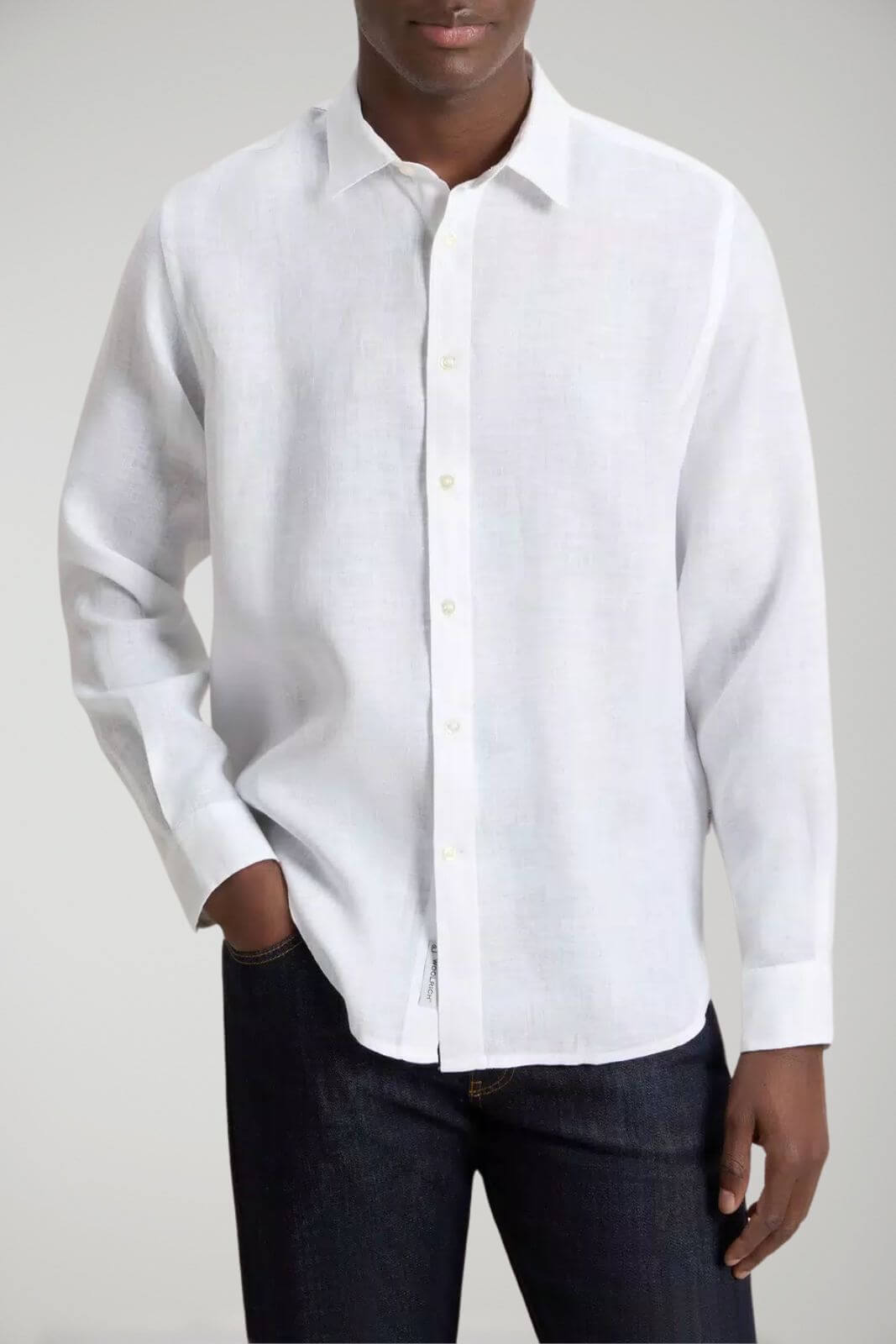 Woolrich Men's Linen Shirt GD