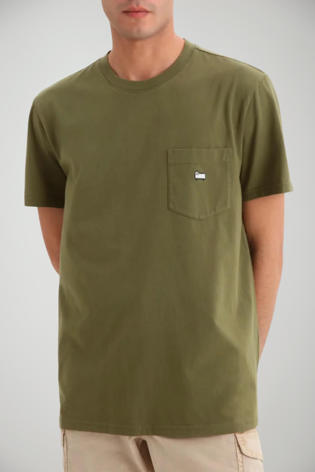 Woolrich Men's T-Shirt POCKET TEE
