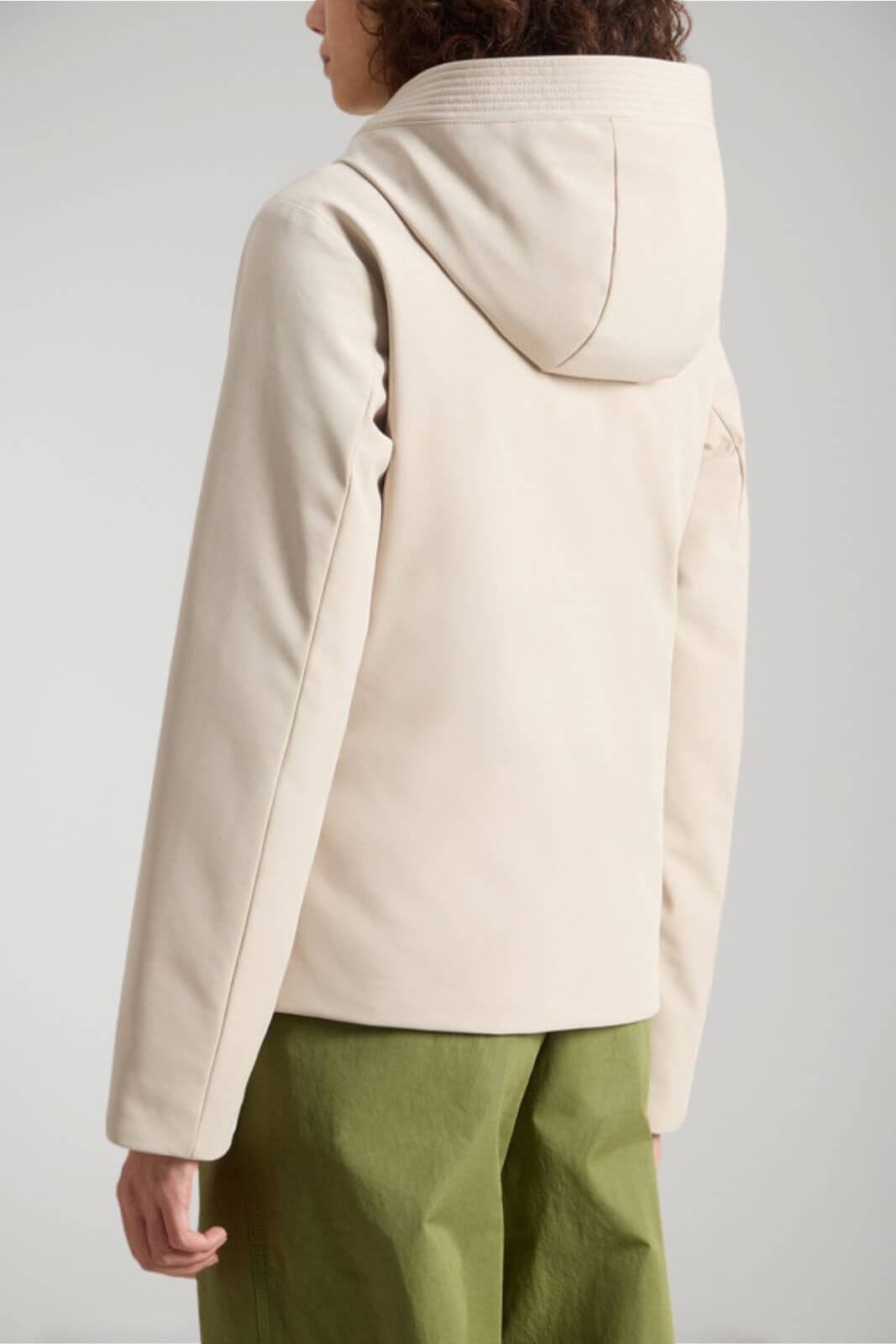 Woolrich giubbino donna Firth Parka corto in Tech Softshell