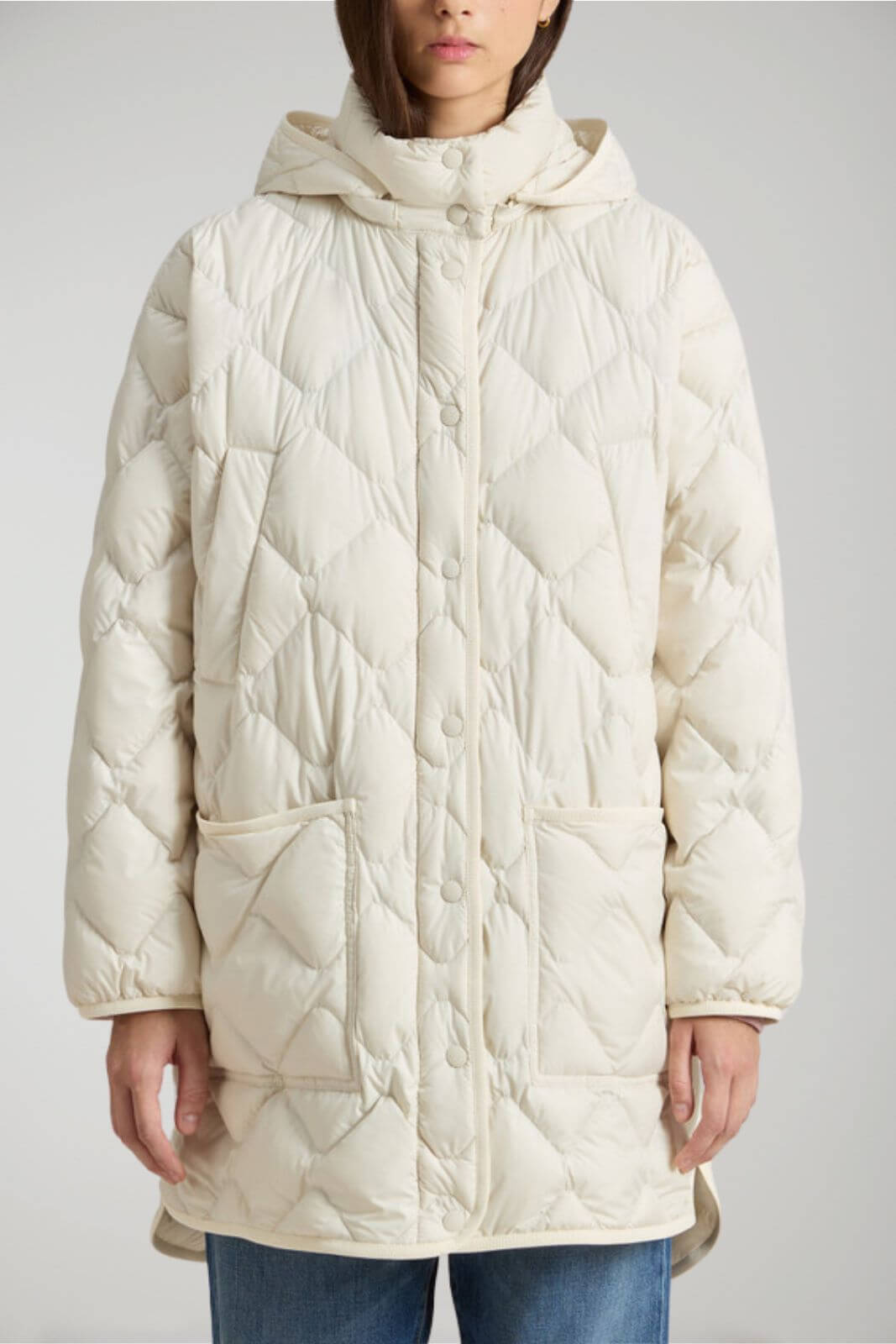 Woolrich Women's Heritage Microfiber Cape Down Jacket