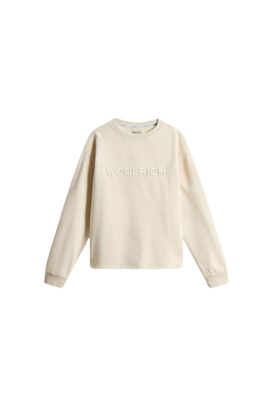 Woolrich women's LIGHT FLEECE CREWNECK sweatshirt